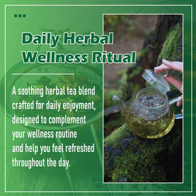 JRR Blood Detox Tea Jamaica flagweed and herbs in bloom for daily wellness ritual