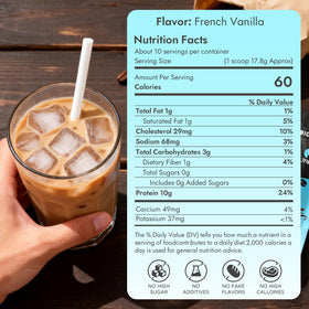 Chilled JRR iced coffee stored in a bottle ready for on-the-go enjoyment