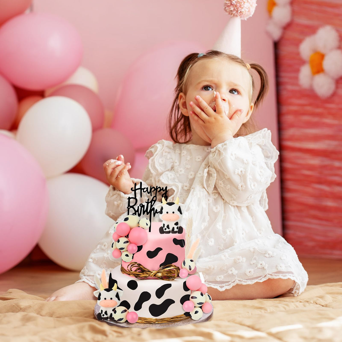 Jspupifip cow-theme party decor for birthdays