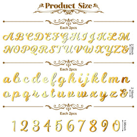 Jspupifip lowercase letters A-Z add personalized messages with a chic gold glow.