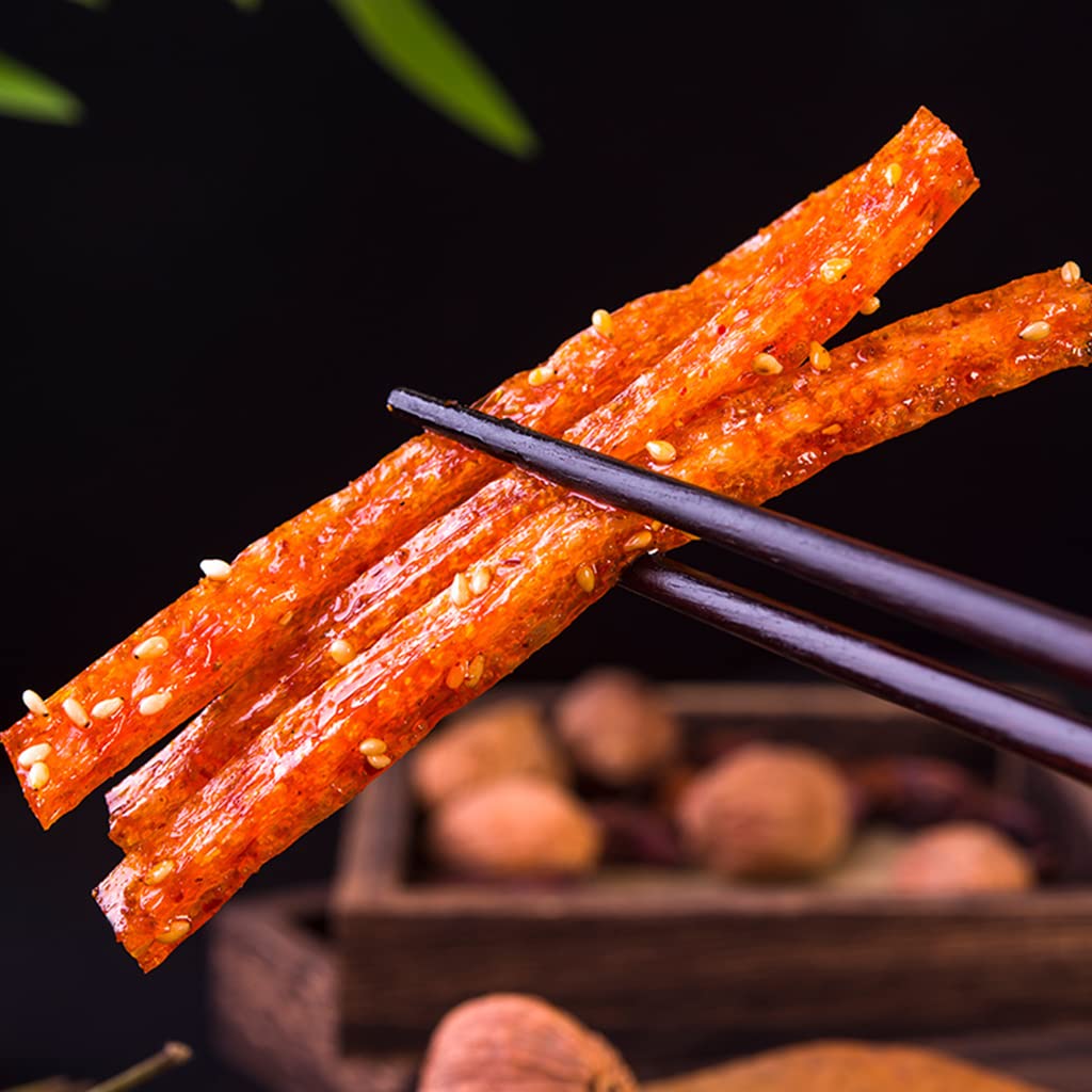 JTEDZI Latiao spicy strips travel-friendly and shelf-stable for adventures.