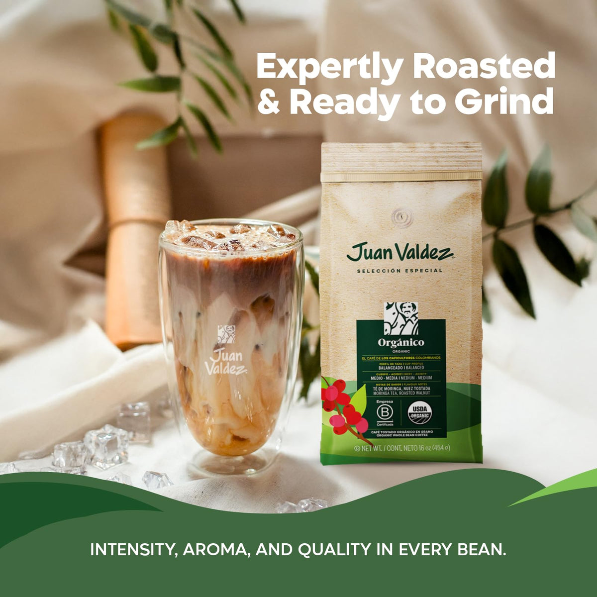 Juan Valdez Colombian Coffee Heritage—cultural richness captured in every fragrant grind.