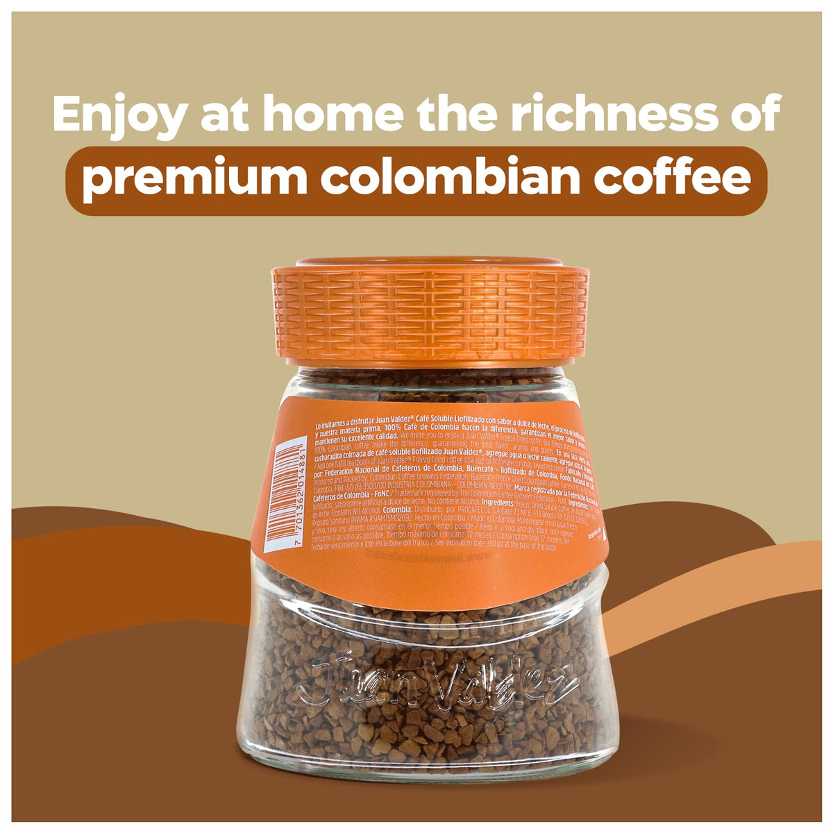Juan Valdez creamy texture and aroma create a comforting cup any time.