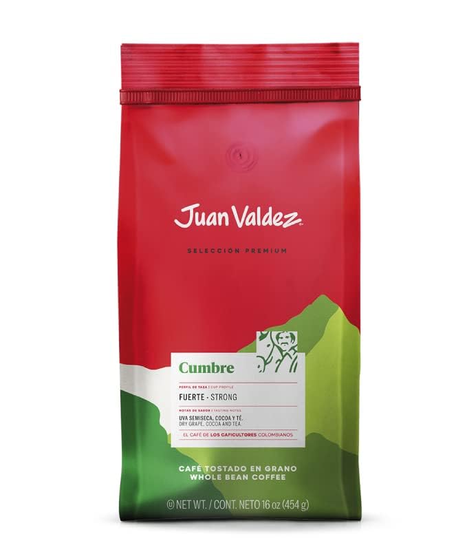 Juan Valdez Cumbre fresh grind preserves aroma for pour-over and French press