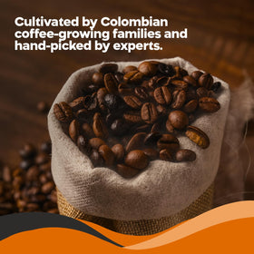 Juan Valdez Colombia-origin beans—traceable farm cooperative for authentic flavor