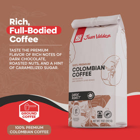 Juan Valdez farmer cooperative Colombia shows ethical sourcing and transparent origin