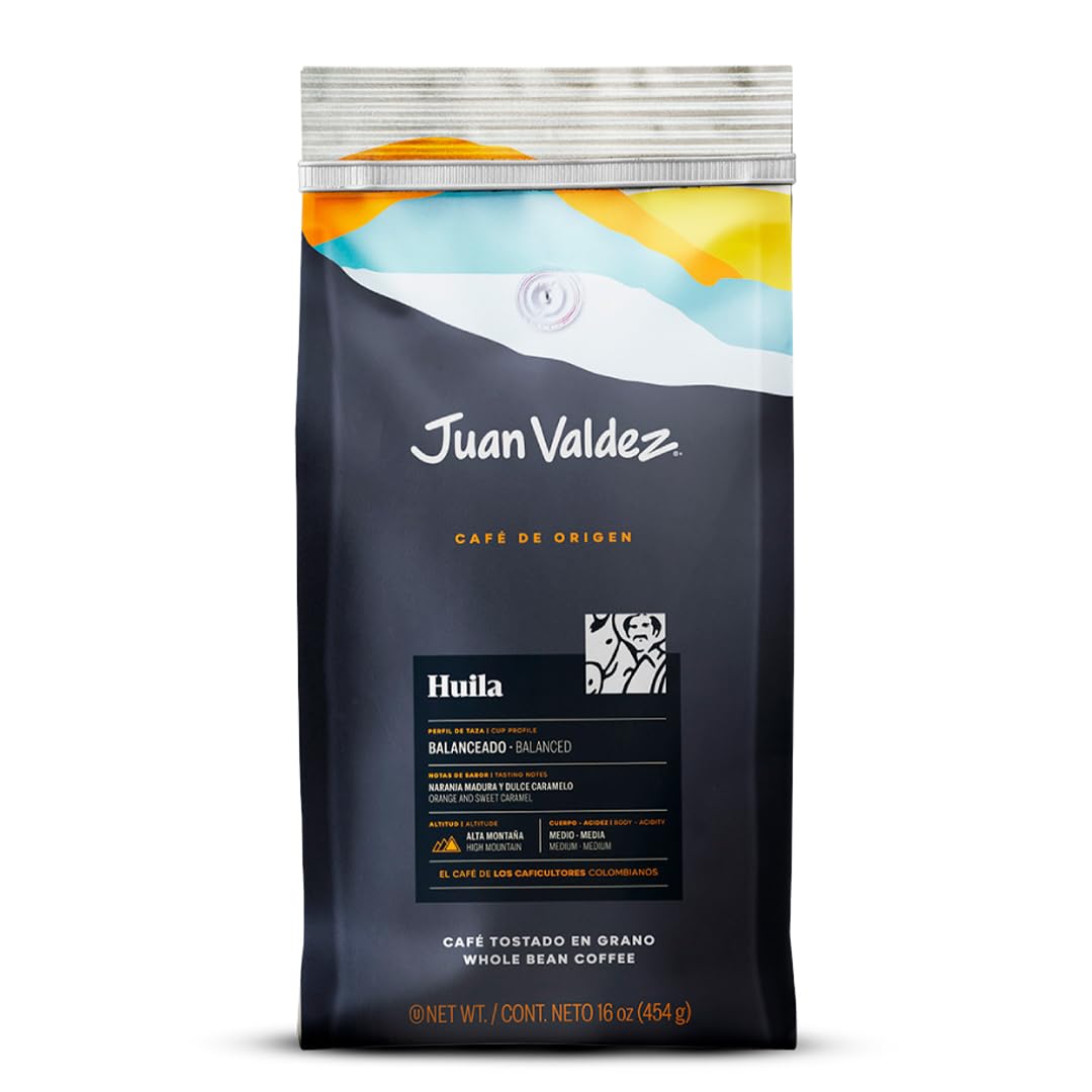 Juan Valdez Huila aroma-fruity beans deliver a vibrant aroma for tastier pour-overs.