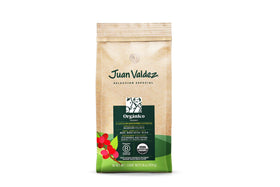 Juan Valdez Organic Whole Bean Coffee Pack—purity and freshness for your home brew.