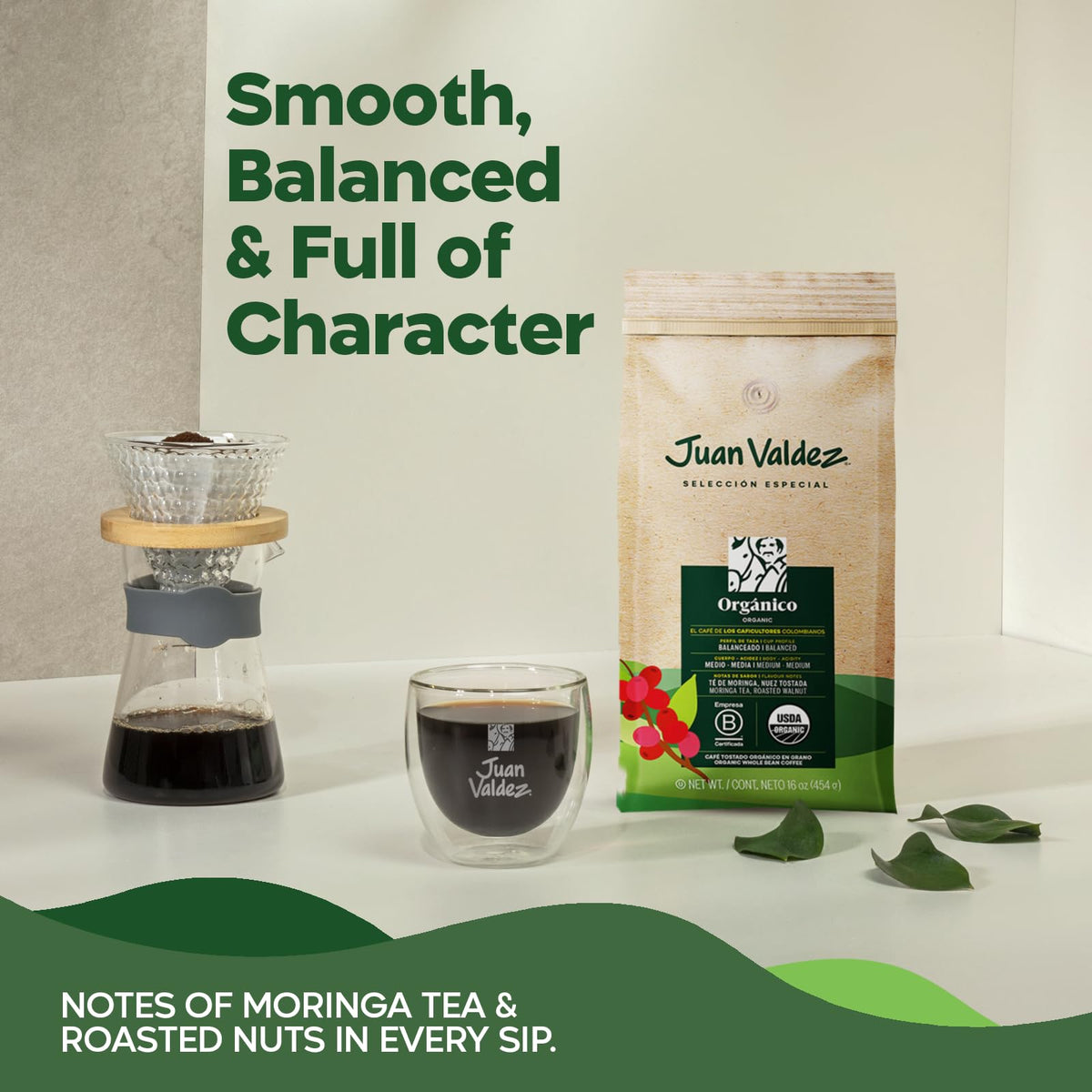 Juan Valdez Premium Colombian Arabica Bag—high-quality beans for a full-bodied cup.