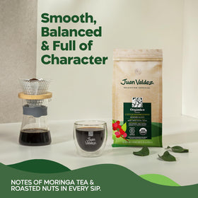 Juan Valdez Premium Colombian Arabica Bag—high-quality beans for a full-bodied cup.