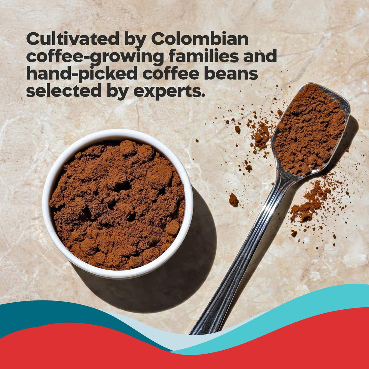 Juan Valdez Rainforest Alliance certification signals responsible sourcing.