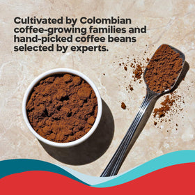 Juan Valdez Rainforest Alliance certification signals responsible sourcing.