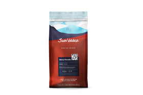 Juan Valdez Sierra Nevada bag front, premium origin for vibrant home brews.