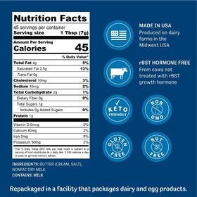 Judee's Butter Powder from a gluten-free facility supports safe gluten-free cooking.