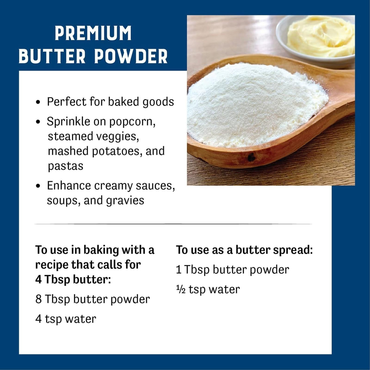 Judee's Butter Powder offers keto-friendly flavor boost for savory and sweet recipes.
