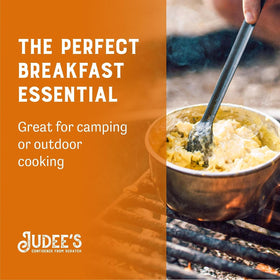 Egg substitute for baking, quiches, and frittatas with Judee's mix.