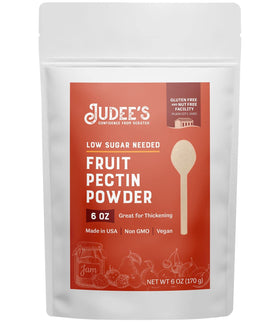 Judee's Fruit Pectin Powder in resealable pouch thickening jams