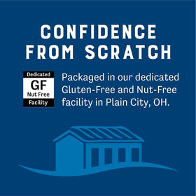 Judee's gluten-free buttermilk powder stored in a pantry-ready container preserves freshness.