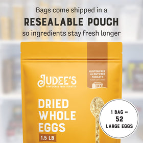 Judee's gluten-free egg powder muffins ready-to-bake batter image