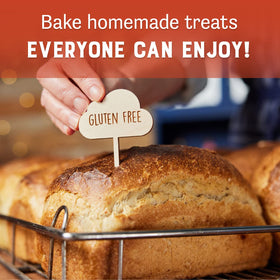 Judee's Expandex on a gluten-free kitchen counter highlighting versatility