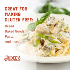 Sealed pouch of Judee's Expandex preserves freshness for baking