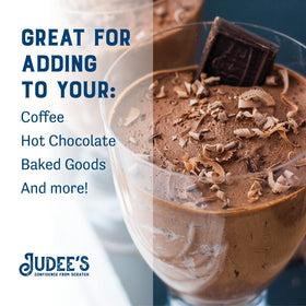 Sauce simmer with Judee's Gluten Free Heavy Cream Powder for creamy texture