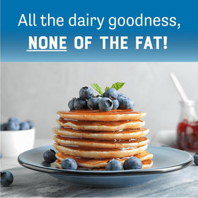 Close-up of Judee's Gluten Free label showing calcium and protein content