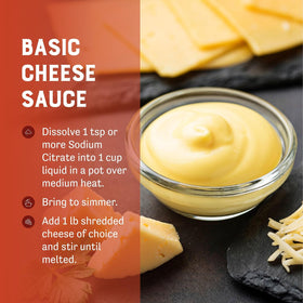 Judee's sodium citrate powder supports gluten-free and keto-friendly recipes