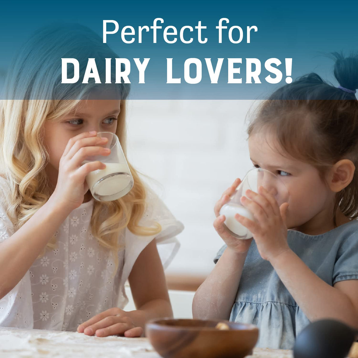 Judee's Whole Milk Powder adds moisture to baking and desserts.