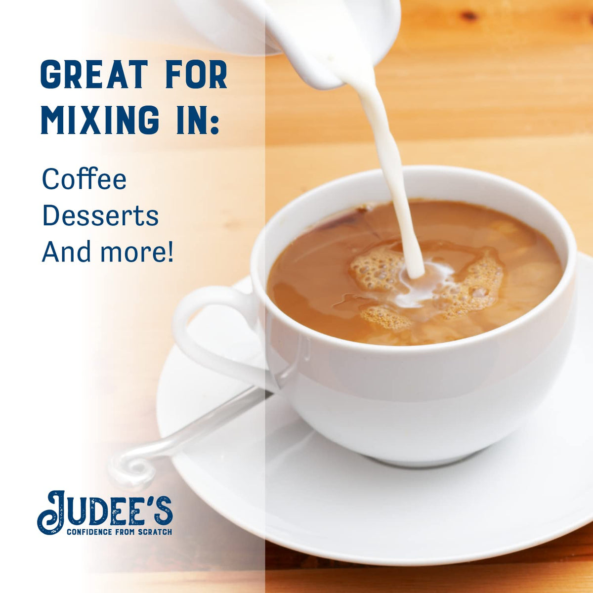 Judee's milk powder ideal for emergency pantry and travel kits.