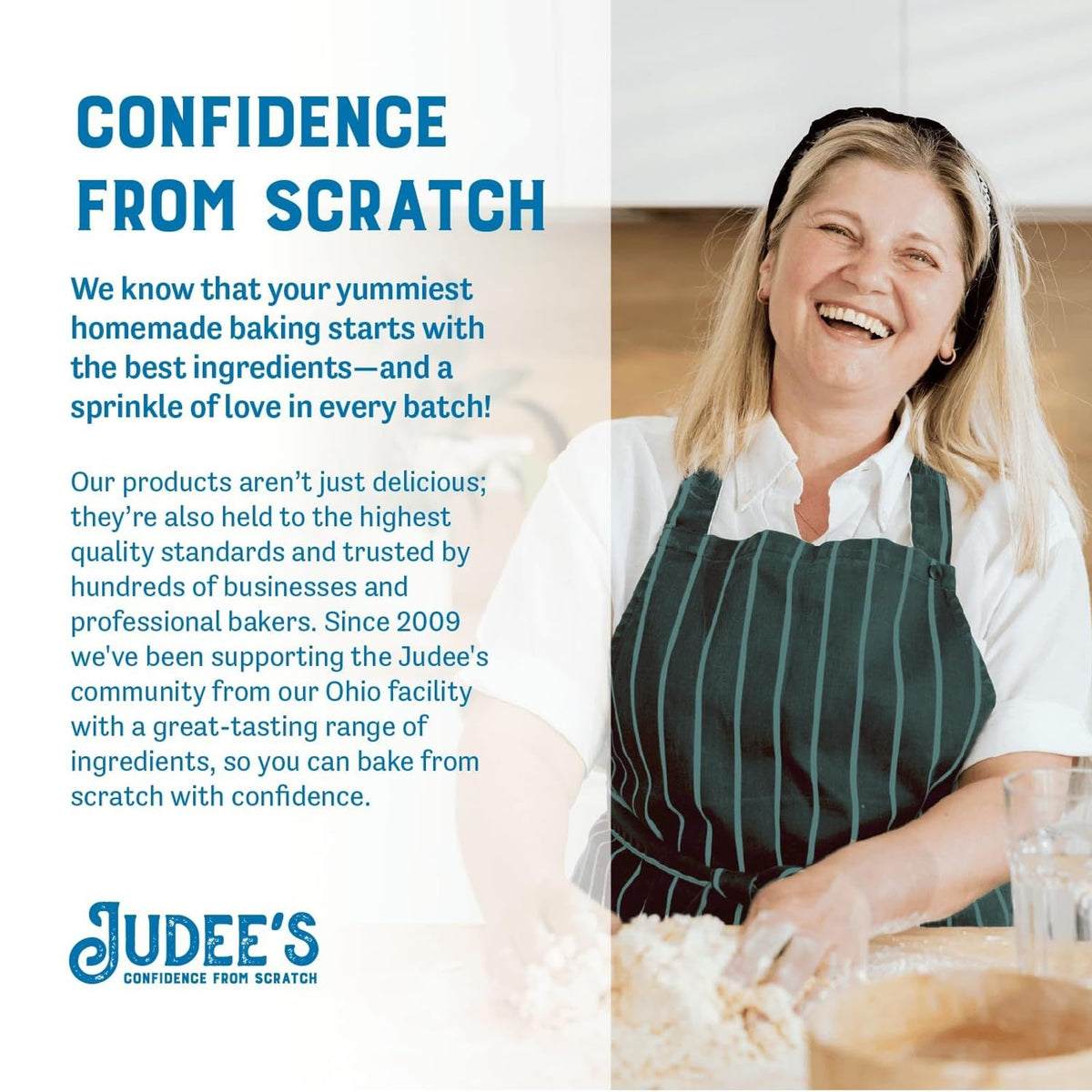 Kitchen scene featuring Judee's Gluten Free Nonfat Milk Powder