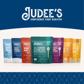 Bread machine dough enriched with Judee's powder for softer crumb