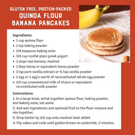Judee's Quinoa Flour bread-dough image ideal for gluten-free loaves.