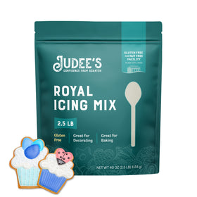 Judee's Royal Icing Mix pack ready for quick, home cookie decorating.
