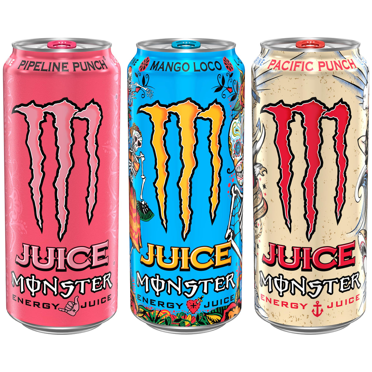 Pacific Punch packaging emphasizes a lighter, versatile flavor suitable for all-day sipping.