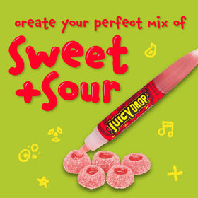 Juicy Drop Gummies 16-pack variety offers kid-friendly flavors for parties.