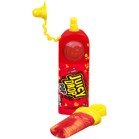 Juicy Drop Pop Strawberry Watermelon lollipop, refreshing fruit flavor for kids.