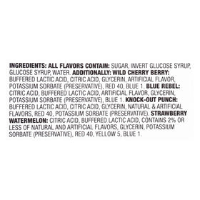 Juicy Drop Pop trick-or-treat snack, kids control sweet-sour flavor.