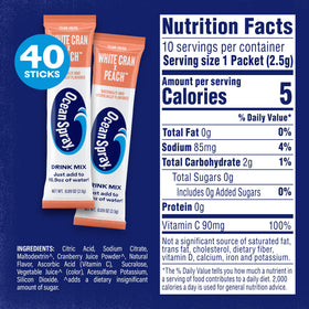 Juicy Mixes real cranberry juice powder delivers natural tart notes.