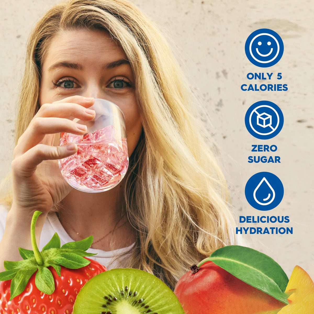 Pour Juicy Mixes Snapple Fruit Punch into a glass for refreshing flavor.