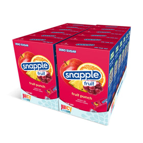 Juicy Mixes Snapple Fruit Punch powder sticks collection for easy on-the-go hydration.