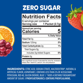 Juicy Mixes Snapple Fruit Punch zero sugar label on packaging.