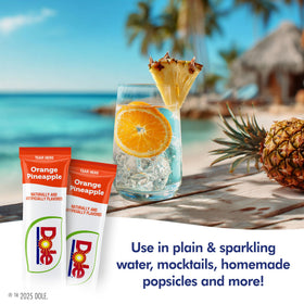 Juicy Mixes Tropical Splash DIY flavored water setup with pitcher for family hydration