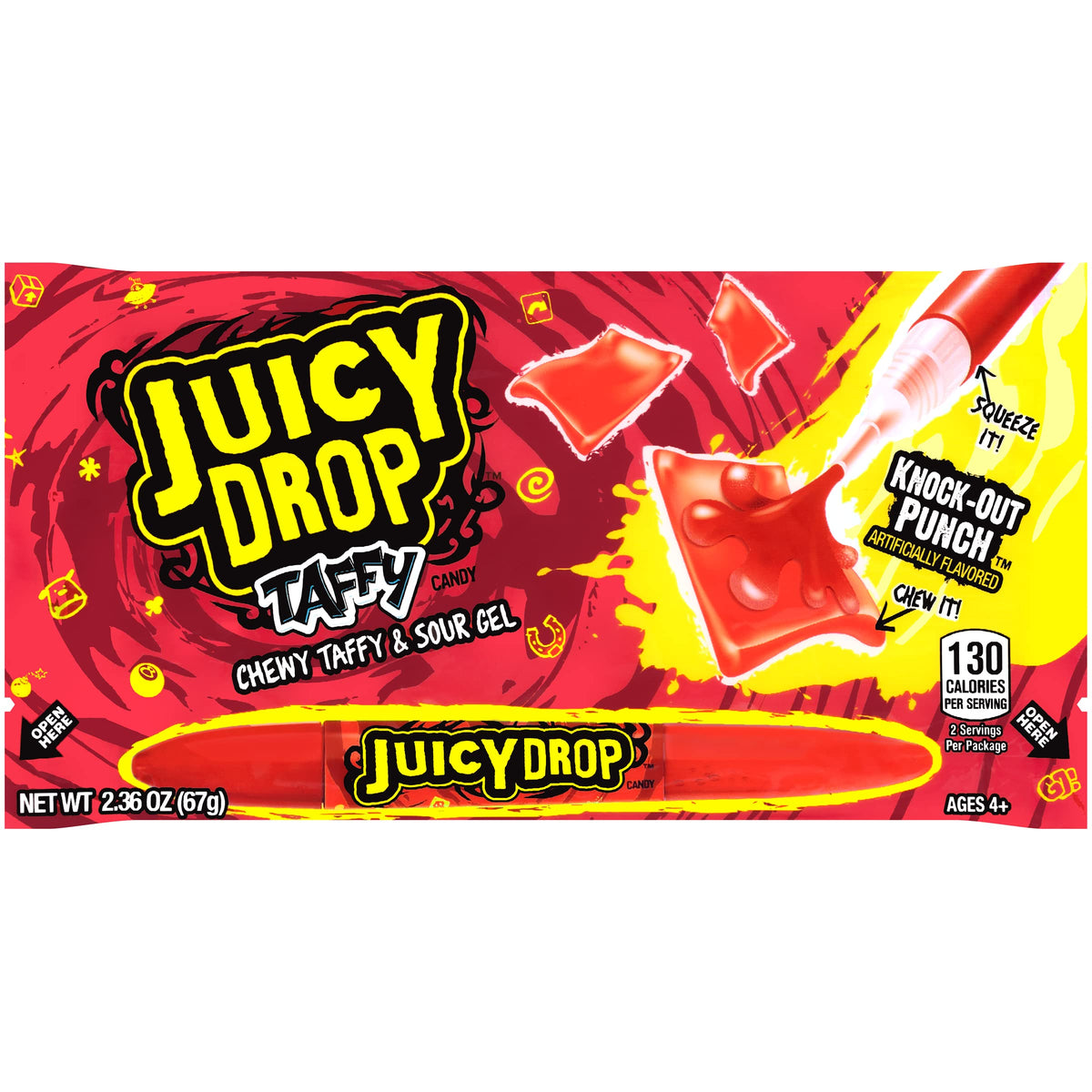 Juicy Drop Taffy Easter basket scene emphasizing shareable treats for celebrations.