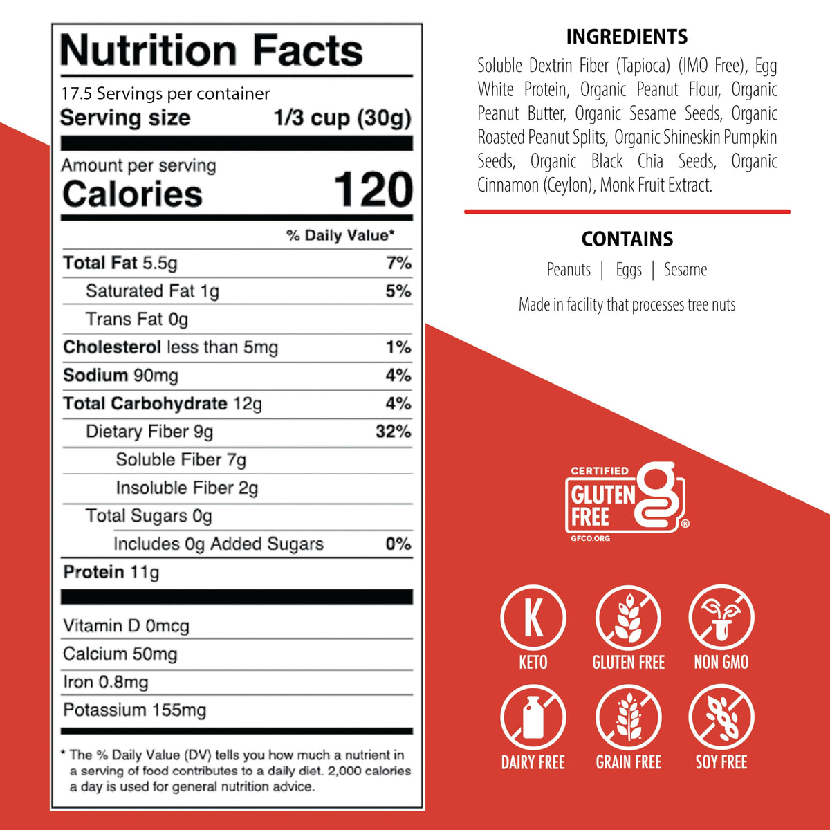 Julian Bakery ProGranola 12g protein cluster on a plate after workout