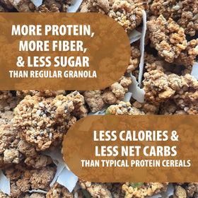 Julian Bakery ProGranola Espresso packaging emphasizing gluten-free paleo snack.