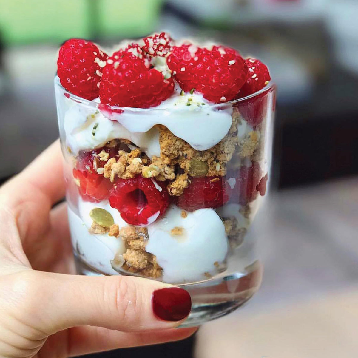 Grain-free and keto-friendly cereal bite with peanut butter flavor.