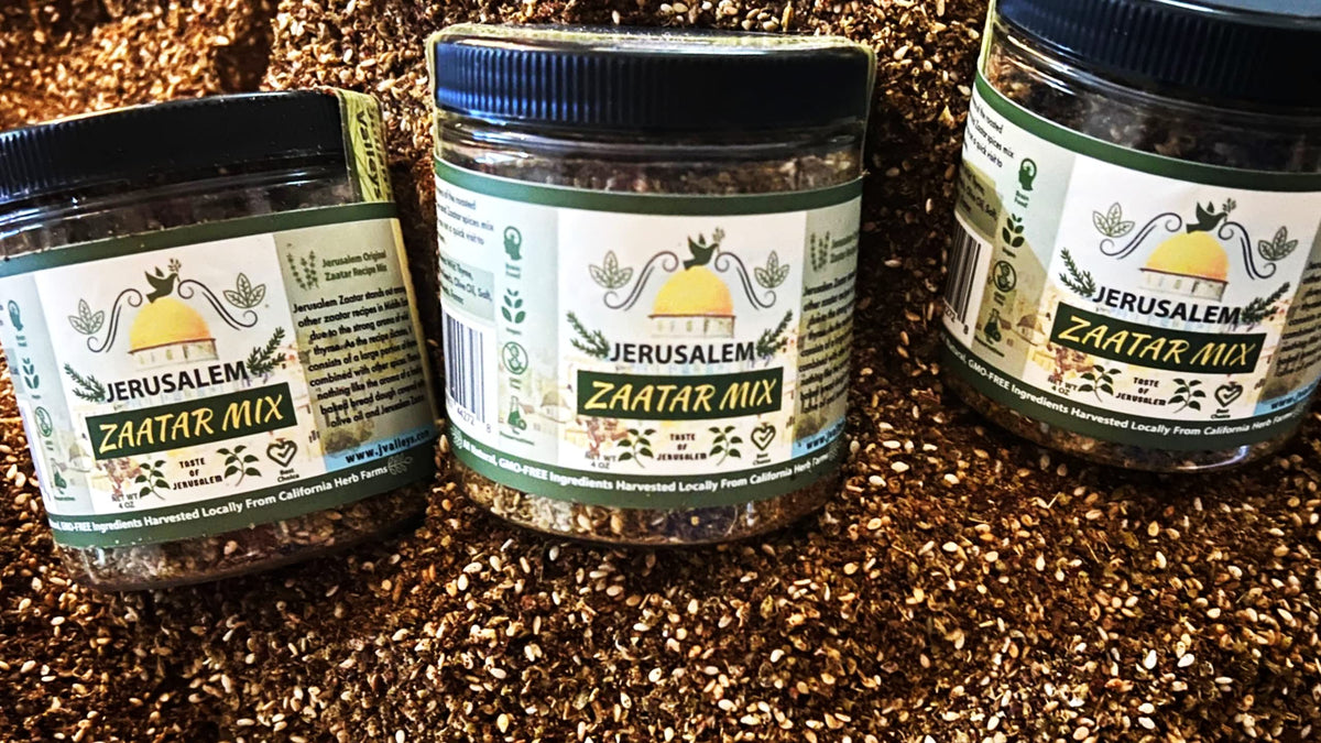 Julian's Valleys olive-oil-dipping-zaatar pairs bread with fragrant oil.