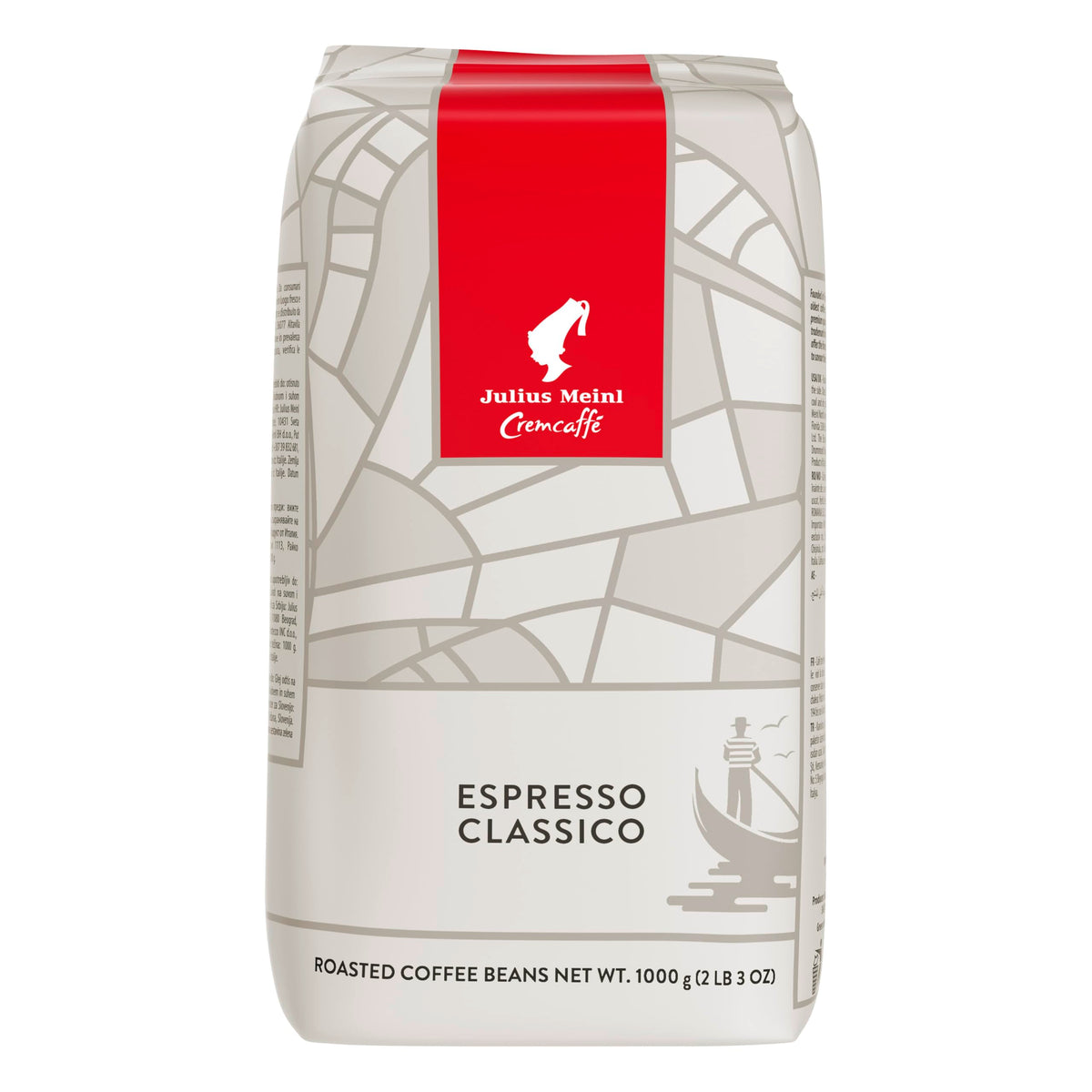 Julius Meinl Crema Espresso Classico 1kg bag with premium beans.