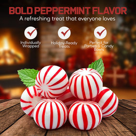 Jumblet mint balls individually wrapped for easy sharing in office spaces.